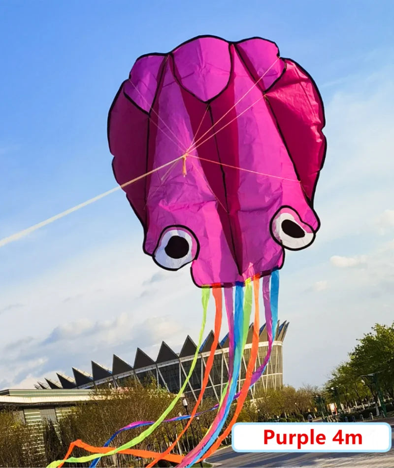 Octopus kites soft kites flying for adults kites professional wind kites inflatable kites gel blaster parachute fabric sport bag