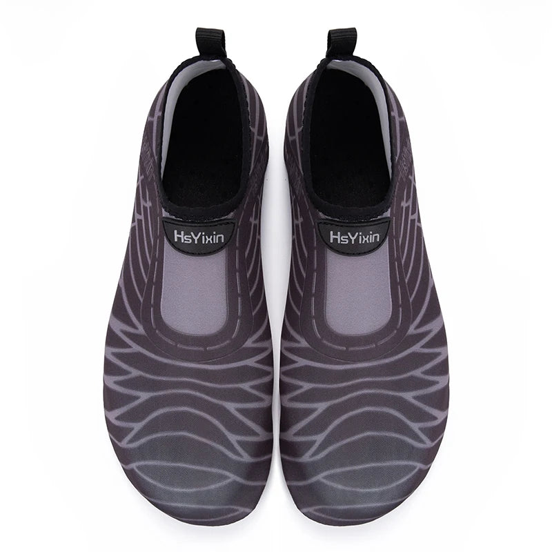 Lightweight, foldable portable travel Aqua shoes water shoes barefoot sand inspired shoes beach snorkeling swimming water shoes