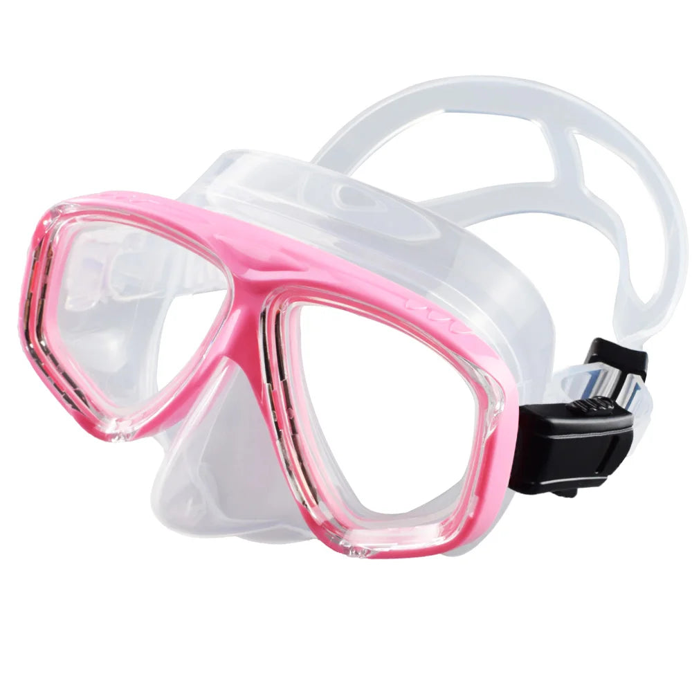 Diving Mask Optical Nearsighted Myopia Diving Glass Scuba Swimming Googles Tempered Glasses Short-Sighted Reading -1.0 to -9.0