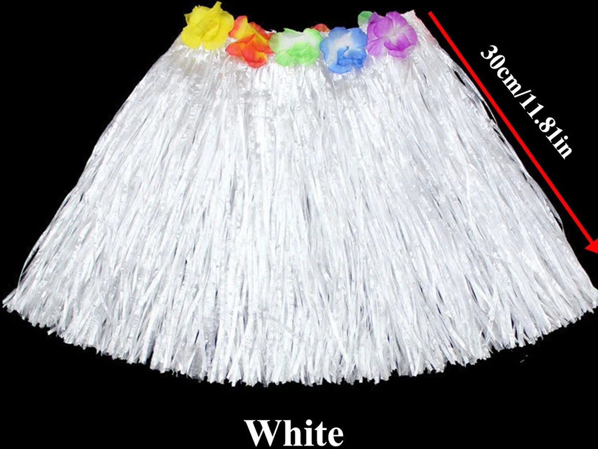 1pc/5pcs-Hawaiian Hula Skirt Hawaiian Grass Skirt Tropical Hawaiian Hula Skirt Hawaiian Hula Skirt Costume Summer Beach Vacation