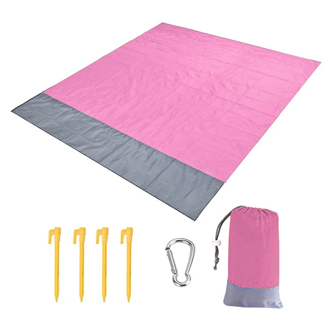 2026 Oversized Beach Mat Sand Free Beach Towel Outdoor Travel Camping Beach Blanket Home Decor Rugs Portable Foldable Picnic Mat
