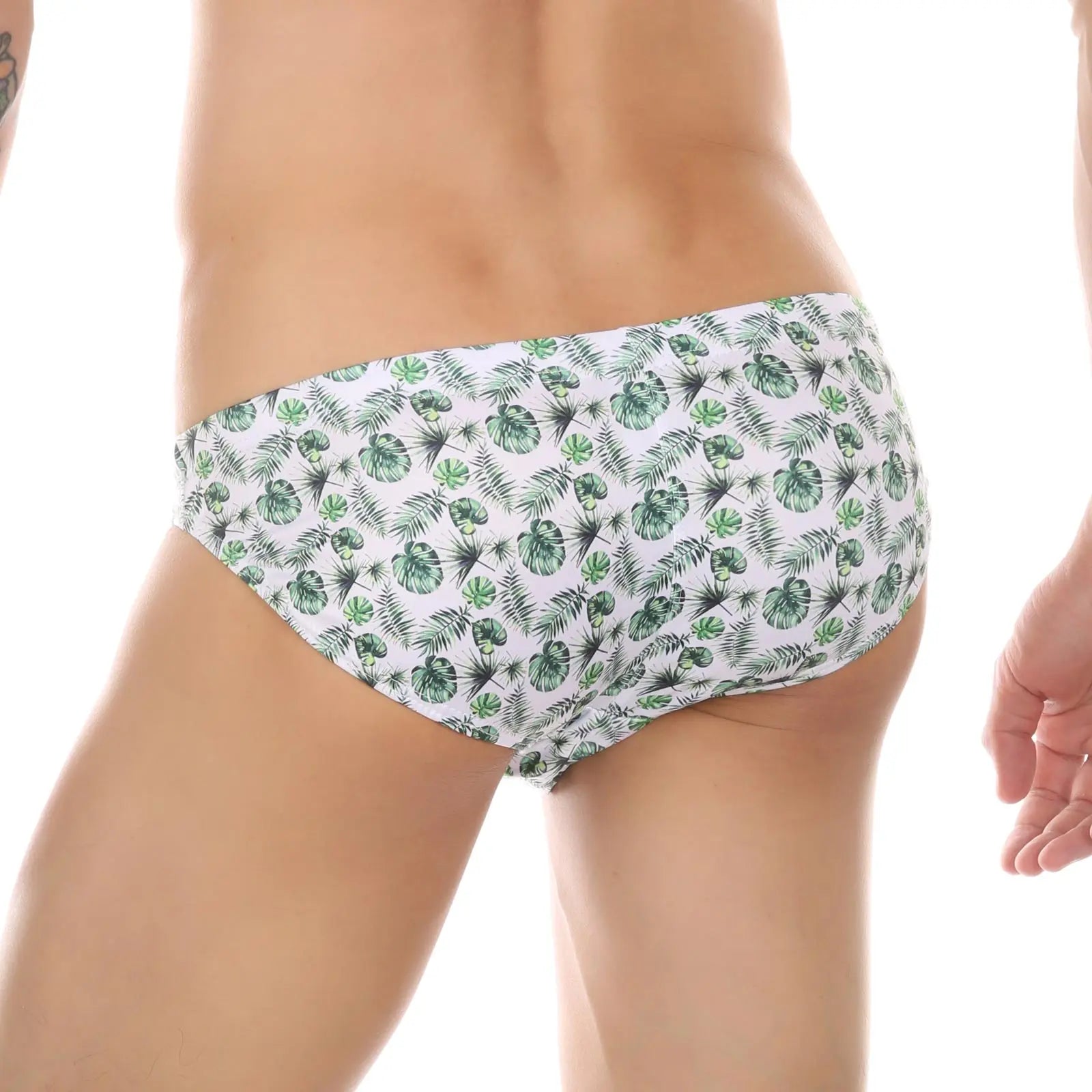 Men's Swimsuit Briefs  Fashion Printed Beach Bikini Swimwear European Beach Surf Shorts Breathable Beachwear Bathing Shorts