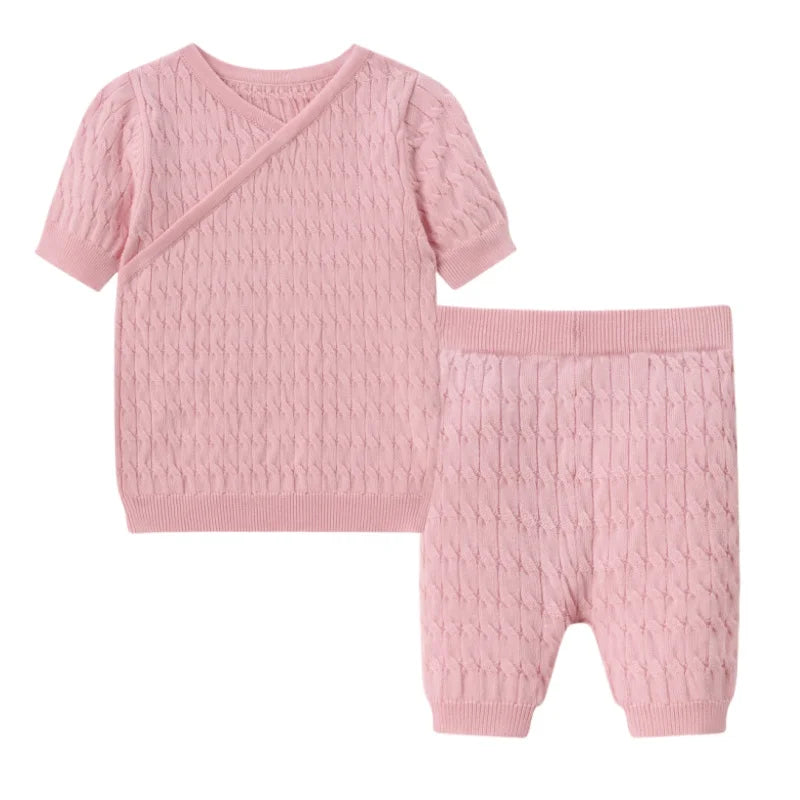 Clearance sale 2025 AS summer green grid & pink Floral collection brother sister family matching 100% cotton boys girls clothing