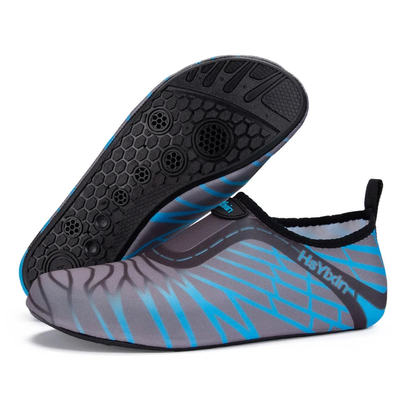 Lightweight, foldable portable travel Aqua shoes water shoes barefoot sand inspired shoes beach snorkeling swimming water shoes