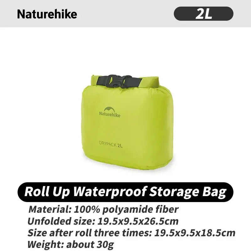 Naturehike Swimming Waterproof Dry Bag Waterproof Compression Storage Bag Rafting Kayaking Trekking Floating Sailing Dry Sacks