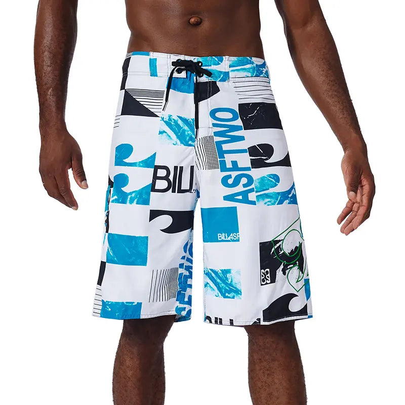 Summer Quick Drying Men Surf Beach Shorts Fitness Muscle High Quality Water Sports Men Beach Shorts  swimshorts  bermuda homme