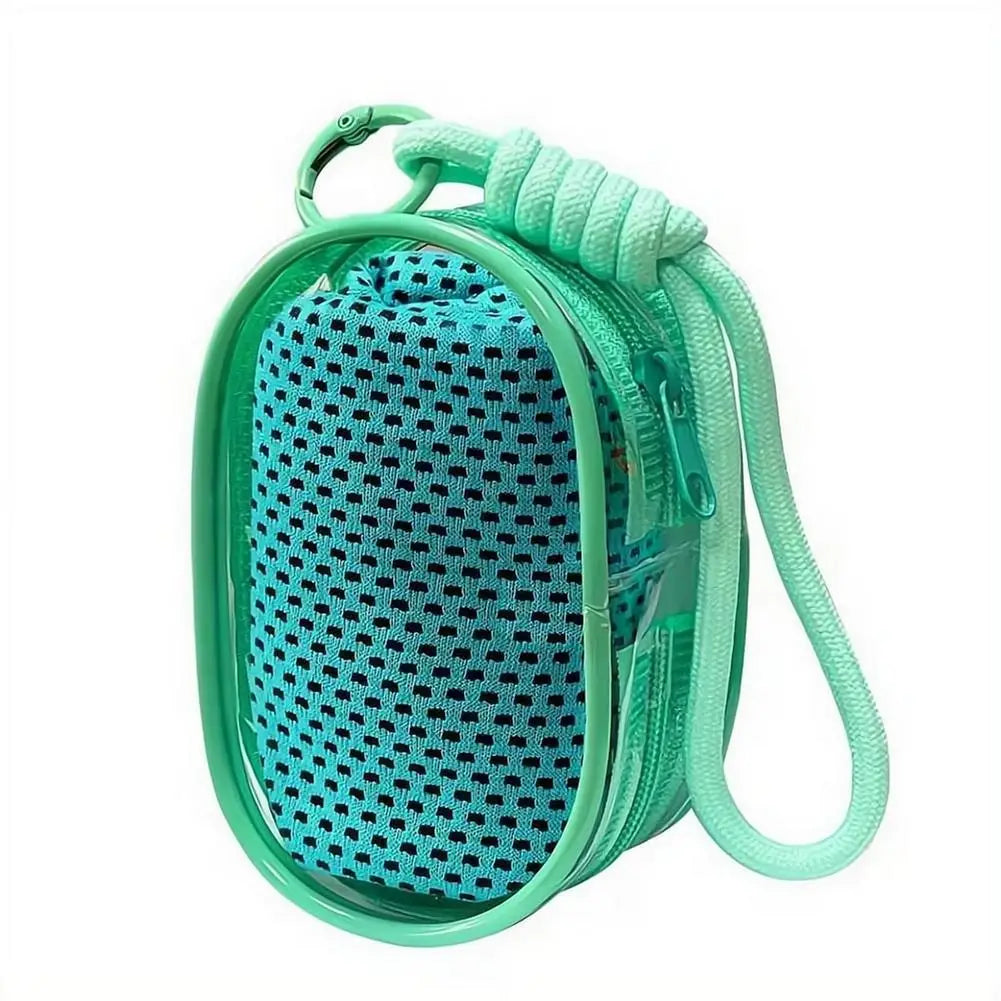 Summer Instant Cooling Ice Towel Ultra Absorbent Quick Dry Cold Sweat Towel Foldable Chilly Towel With Mesh Carry Pouch