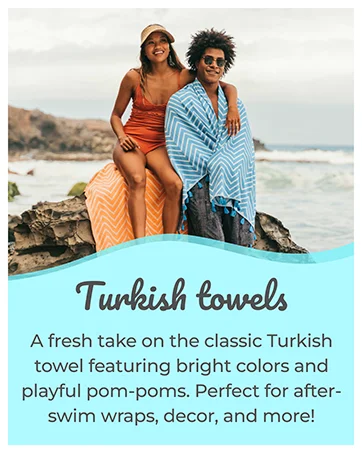 Beach Towels Tropical Animals Blue Unique Design Multiple Sizes Cotton Bath Towels Suitable for Kids and Adults