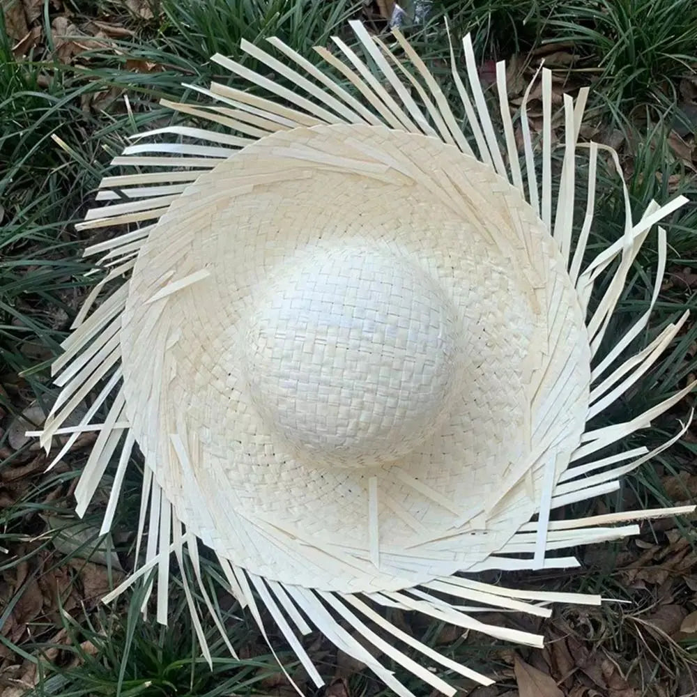 Unisex Beach Sunscreen Hat High Quality Fashion Fishing Straw Cap Sun Protection Hat Men Women Outdoor