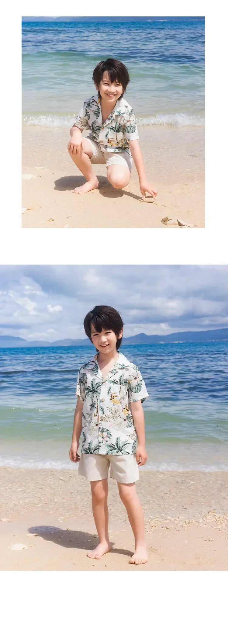 2025 Beach Family Matching Outfit Girl Dress Resort Couple Look Dad Son Sea Holiday Boy Clothes Vacation Mom And Daughter Summer