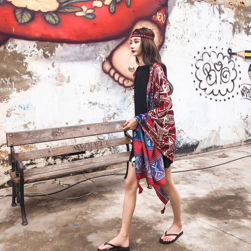 Fashions 90x180cm Twill Cotton Pareo Beach Cover-Ups Women Large Beach Dress Bikini Bathing Swimwear Cover Up Sarong Wrap Scarf