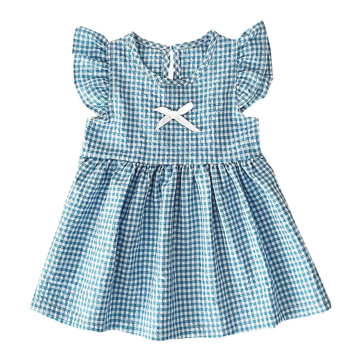 Sanlutoz Floral Baby Girls Dress Summer Short Sleeve Holiday Casual Kids Girls Dresses Clothing