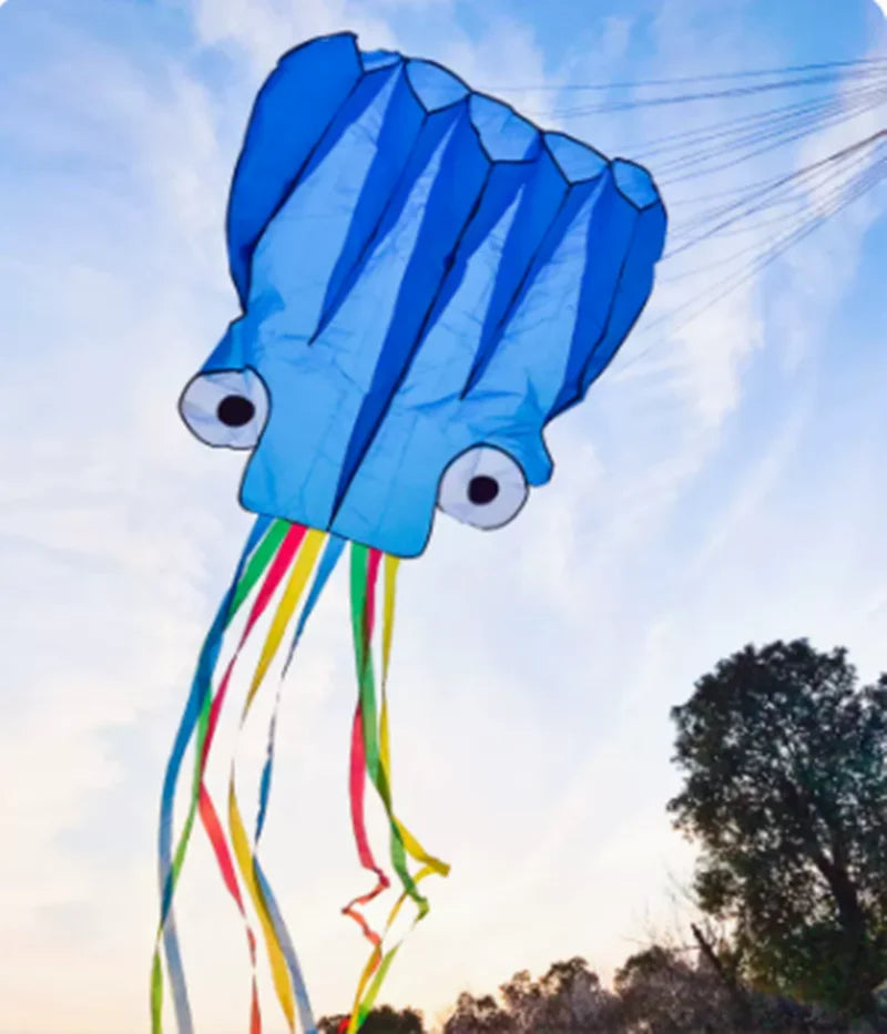 Octopus kites soft kites flying for adults kites professional wind kites inflatable kites gel blaster parachute fabric sport bag