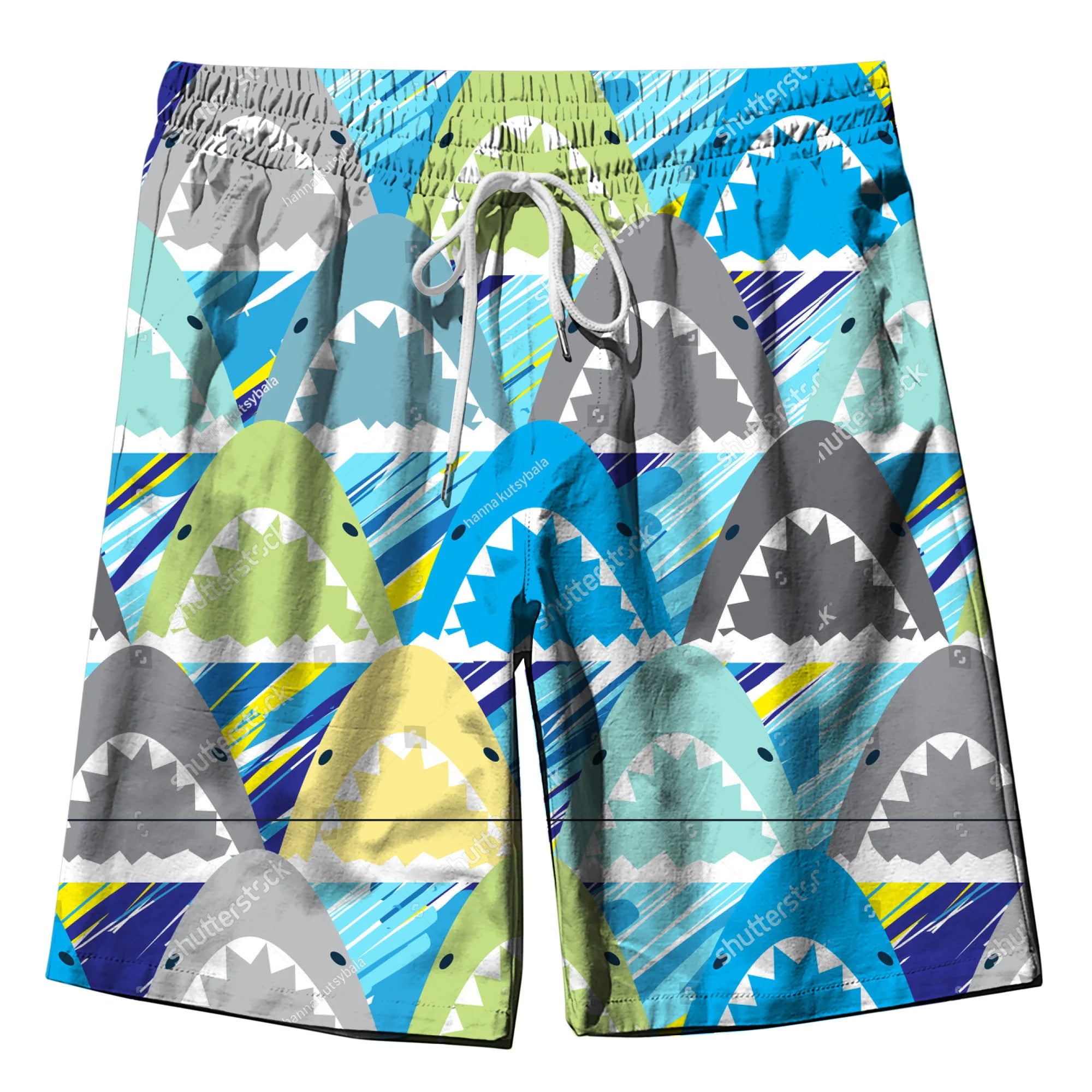 BAOHULU Kids Swim Shorts Cute Swimsuit Swimming Trunks Quick Dry Summer Swimwear Boys Beach Shorts Surf Board Male Clothing Pant