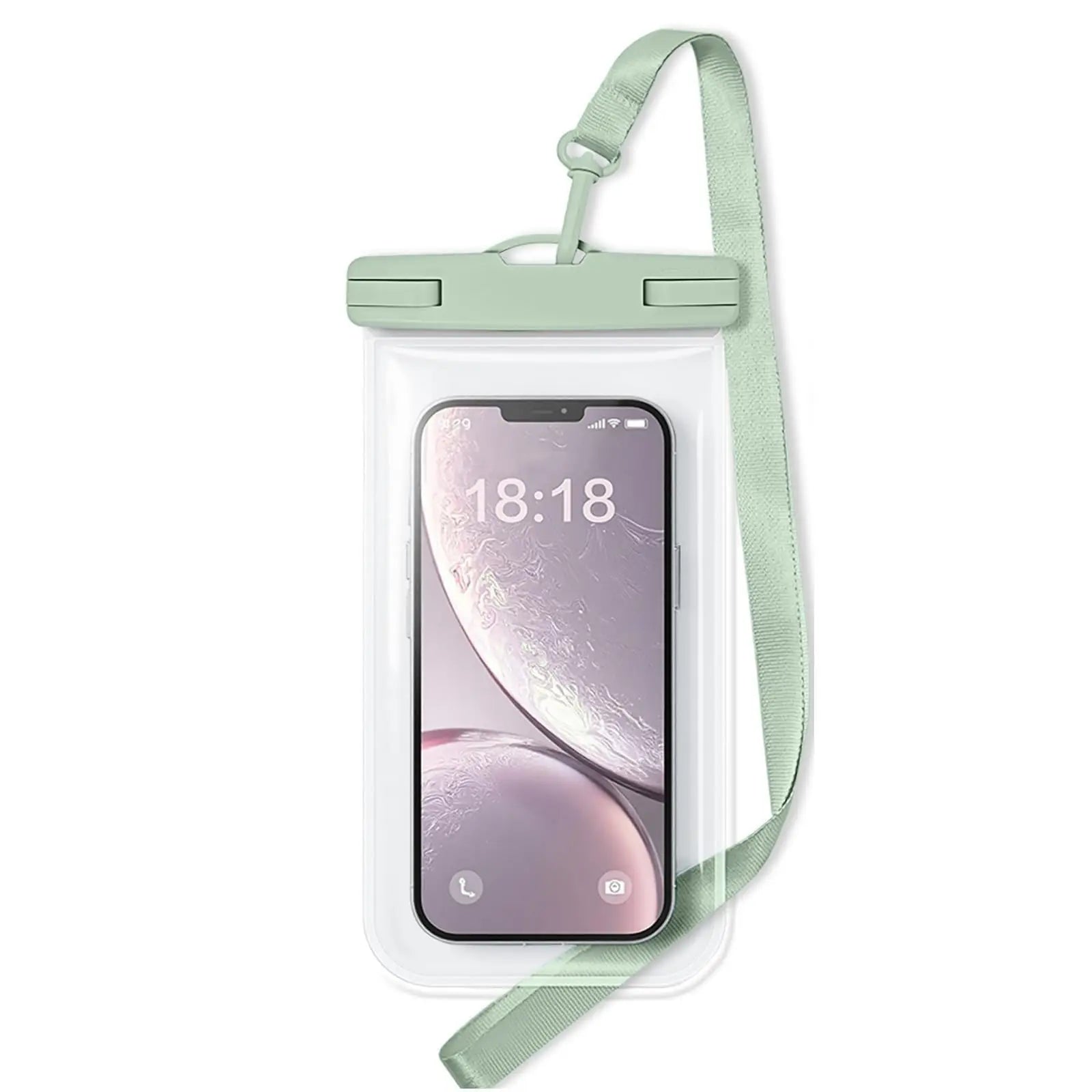 Universal Waterproof Phone Case Touch Screen Dry Bag HD Underwater Pouch for Swimming Beach Up to 7.0 Inch