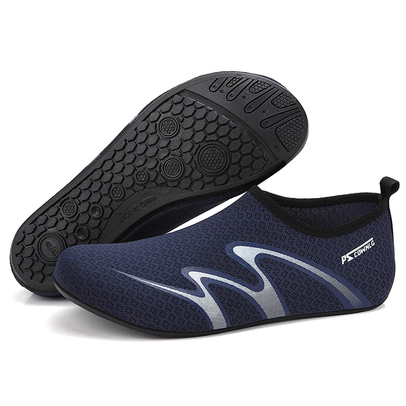 Men Women Children Quick Dry Water Sports Barefoot Feeling Wading Shoes, Swimming Water Shoes, Windsurfing, Surfer，Yoga Shoes