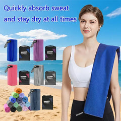 Quick-Drying Sports Towel Thick Sand Free Microfiber Towel Super Absorbent Soft Compact Beach Swim Travel Camping Towel 1pc