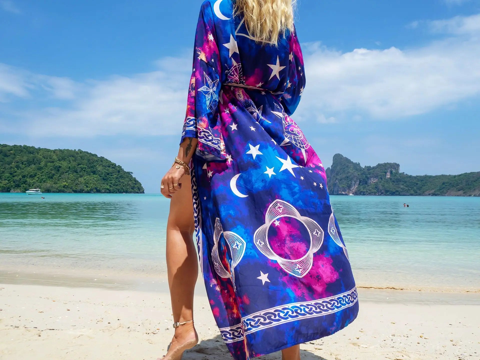 Swimsuit Cover Up Printed Kimono for Sea Boho Coverup Long Luxury Beach Outings Belted Swimwear Cape Holiday Bathing Suits Sales