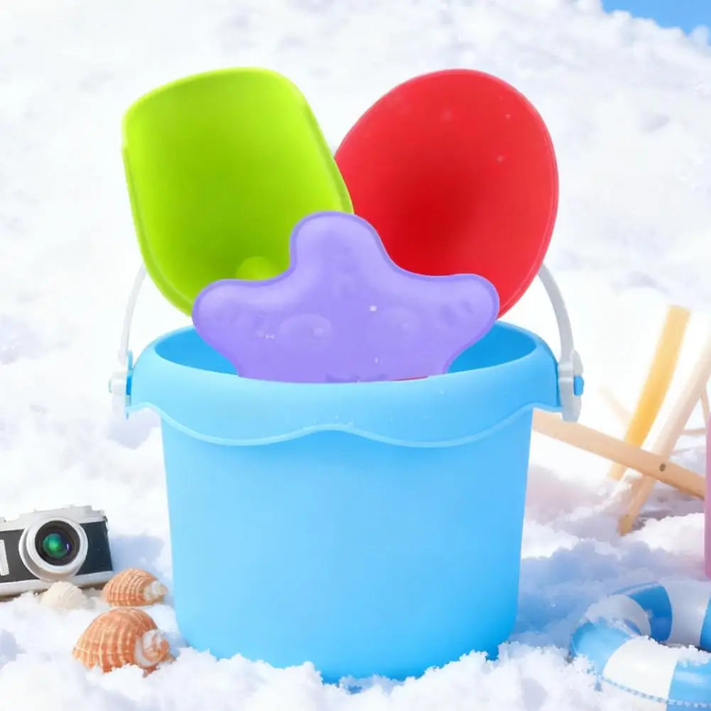 Children's Beach Toy Set, ATV, Sand Digging and Water Toy, Bucket, Hourglass, Shovel, Beach Sand Play Tool Toy