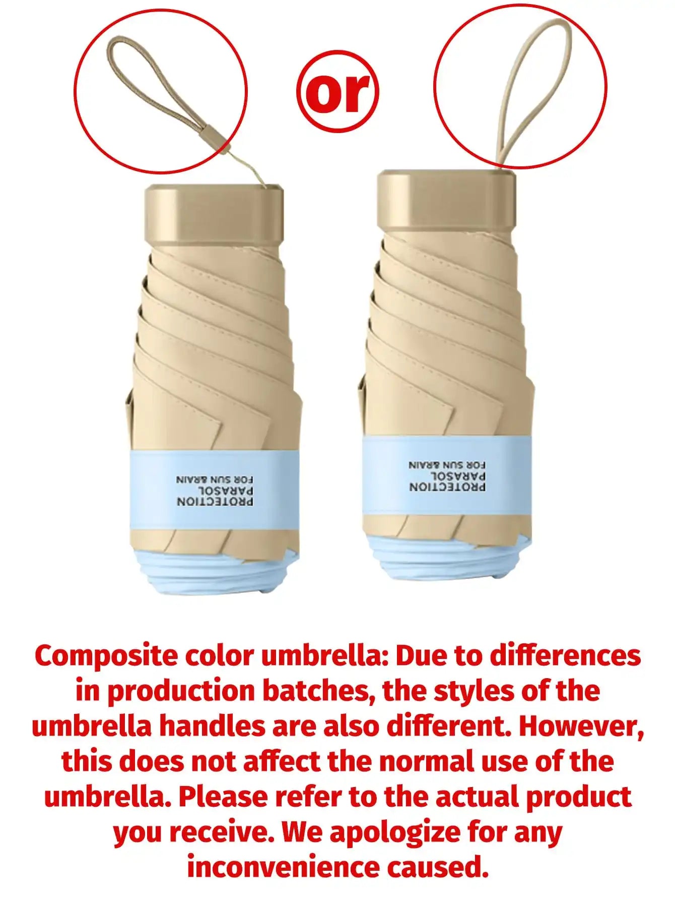 Capsule Sunshade Umbrella, Women's UV Protection Folding Parasol, 2-In-1 Mini Ultralight Portable,Outdoor,Garden,Travel Essentials,Portable Essentials