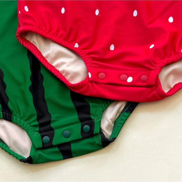 Newborn Clothes 2026 Summer New Baby Jumpsuit Ins Cute Fruit Shape  Swimwear Baby Boy's One Piece Clothes Swimsuit