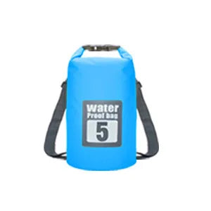 5L/10L/15L/20L/30L Outdoor Sport PVC Waterproof Storage Dry Bag For Canoe Kayak Rafting  Swimming Travel Kit Sack Backpack