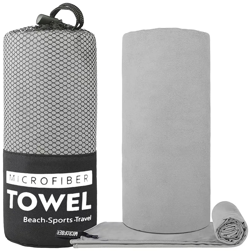 New Microfiber Towel Sports Quick Dry Super Absorbent Camping Towel Ultra Soft Lightweight Gym Swimming Yoga Beach Towel