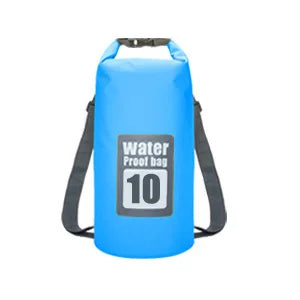 5L/10L/15L/20L/30L Outdoor Sport PVC Waterproof Storage Dry Bag For Canoe Kayak Rafting  Swimming Travel Kit Sack Backpack