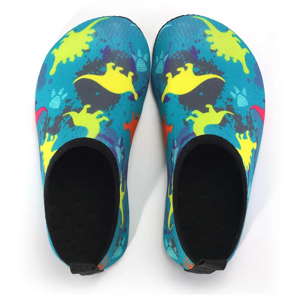Children Water Beach Shoes Swimming Barefoot Girls Quick-Drying Aqua Shoes Boy Color Light Soft Slipper Snorkeling Swim Socks
