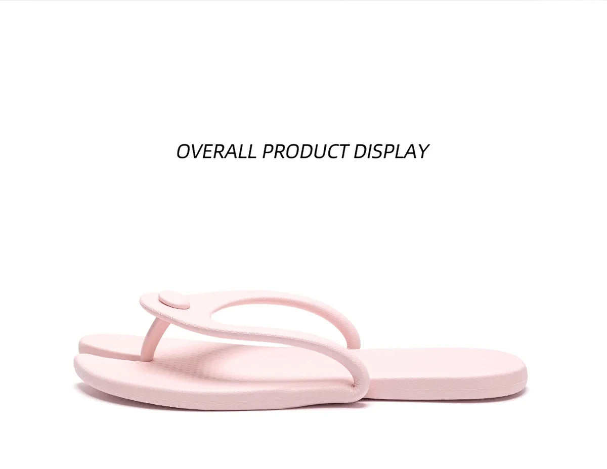 TZLDN EVA Women Flip Flops Foldable Detachable Beach Slippers Comfortable Soft Outdoor Flip Flops