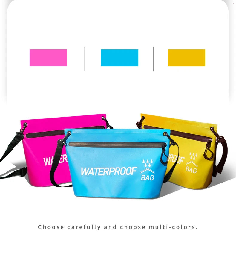 5L Waterproof Dry Bag Travel Handbag Pack Wash Sack Swimming Rafting Kayaking River Trekking Floating Boating Water Bags
