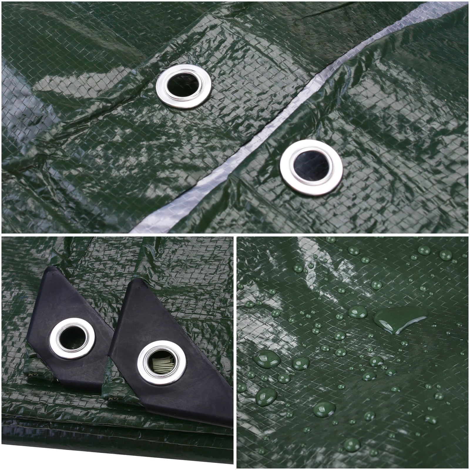 5x3m 4x3m 3x3m Large Waterproof Tarp Camping Tent Outdoor Shade Sail Ultralight Garden Canopy Awning Tourist Beach Sun Shelter