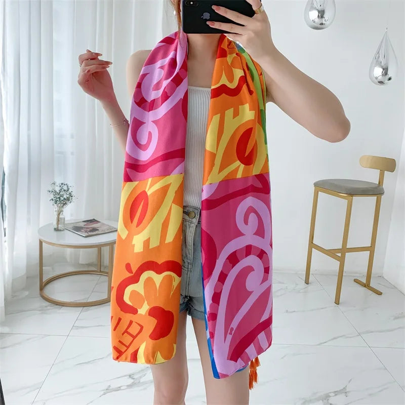 20 Styles 90x180cm Cotton Linen Summer Beach Dress Bikini Cover-ups Sarong Wrap Scarf Women Brazilian Swimsuit Bathing Cover Up