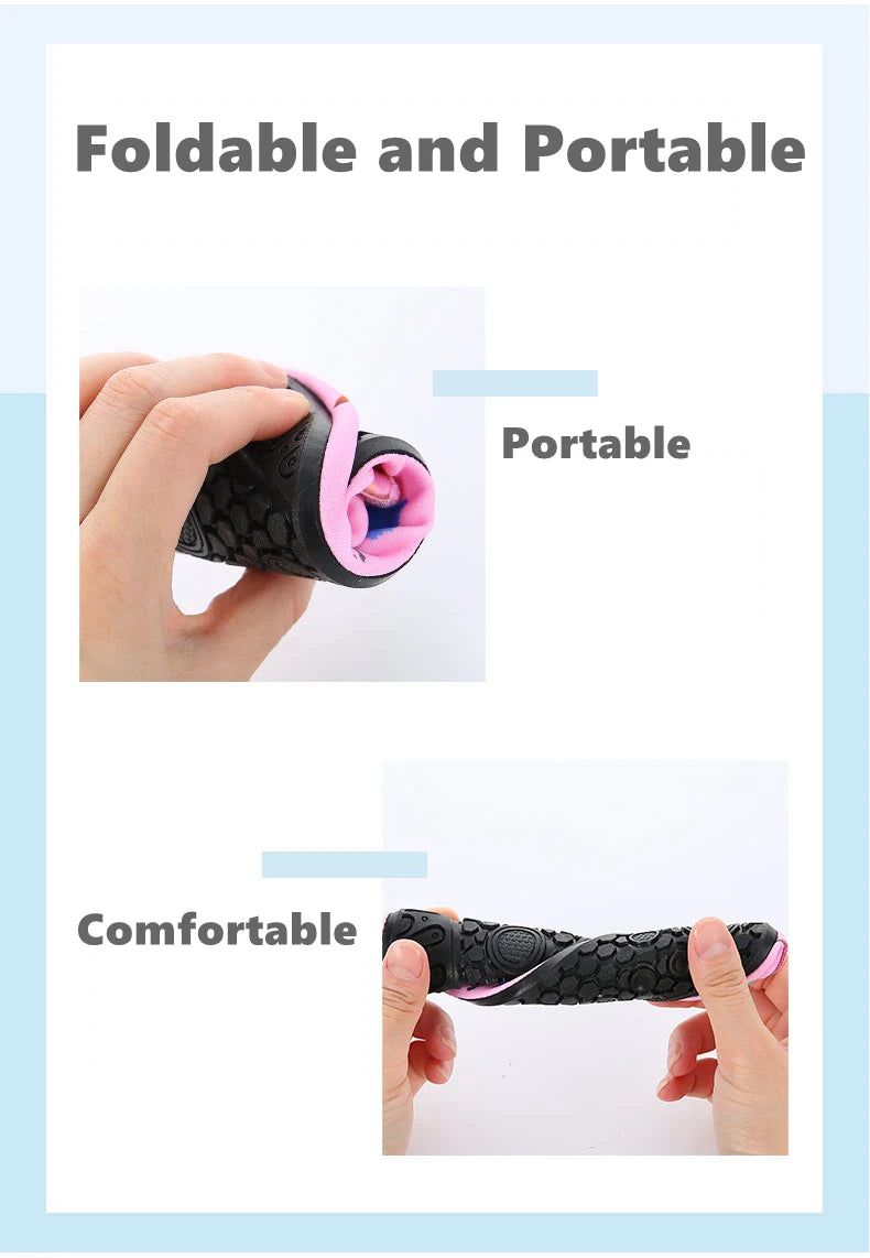 Children Outdoor Water Shoes Barefoot Quick-Dry Aqua Yoga Socks Boys Girls Animal Soft Diving Wading Shoes Beach Swimming Shoes