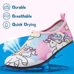 Children Water Beach Shoes Swimming Barefoot Girls Quick-Drying Aqua Shoes Boy Color Light Soft Slipper Snorkeling Swim Socks