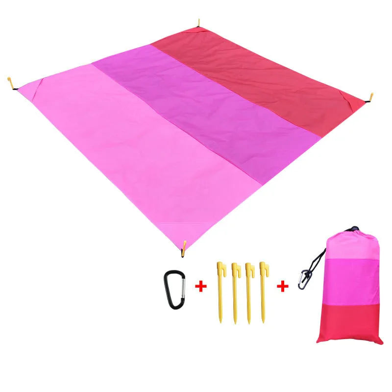2026 Oversized Beach Mat Sand Free Beach Towel Outdoor Travel Camping Beach Blanket Home Decor Rugs Portable Foldable Picnic Mat