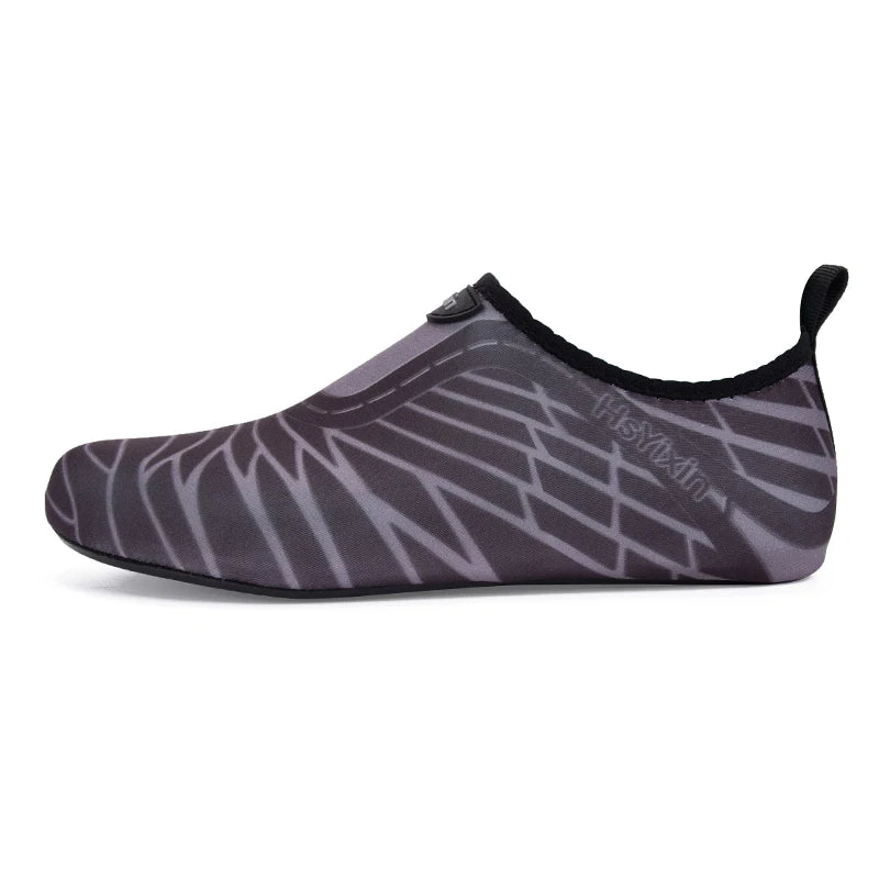 Lightweight, foldable portable travel Aqua shoes water shoes barefoot sand inspired shoes beach snorkeling swimming water shoes