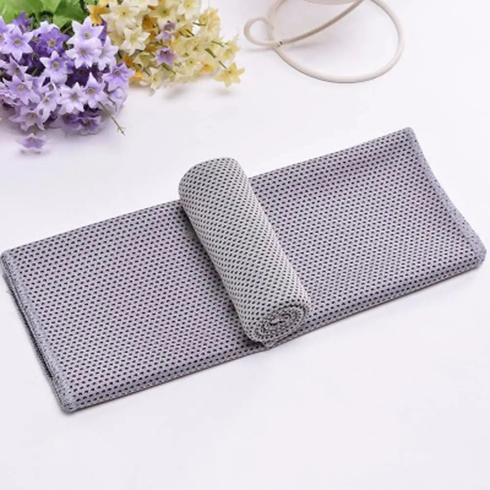 Breathable Travel Running Yoga Fitness Sports Cooling Towels Instant Cool Ice Towels Sweat-absorbent Towel Hiking Towels