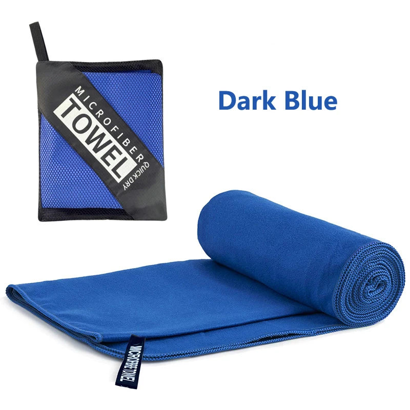 Quick Drying Microfiber Swimming Towel Super Absorbent Gym/Camping Towel Ultra Compact Lightweight Sports/Beach/ Travel Towels