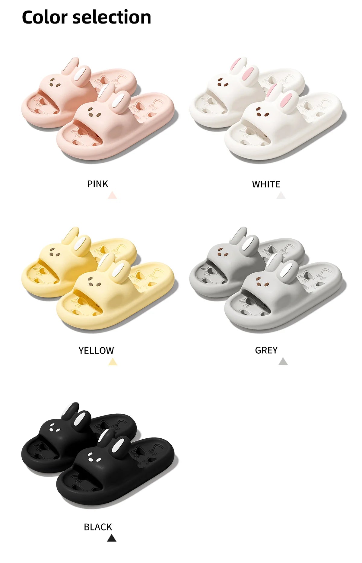 Cartoon Women Bathroom Slippers Cute Non-Slip Leaky Sandals Fashion Thick Bottom Slides Home Men Quick Drying Flip Flops