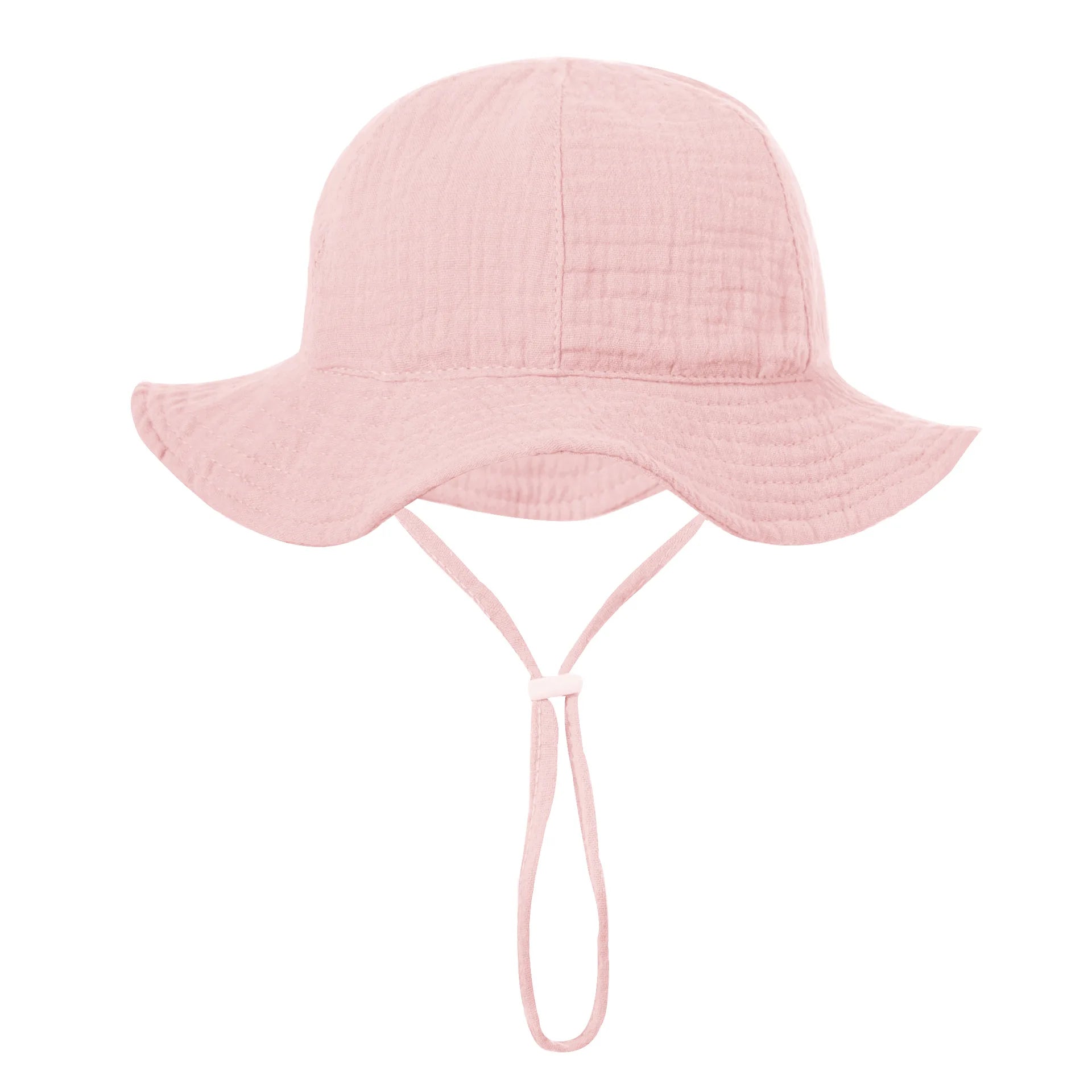 3-18 Months Baby Bucket Hat Kids Outdoor Sun Protection Caps Boys Girls Cotton Panama Hat Unisex Beach Children's Fisherman' Hat