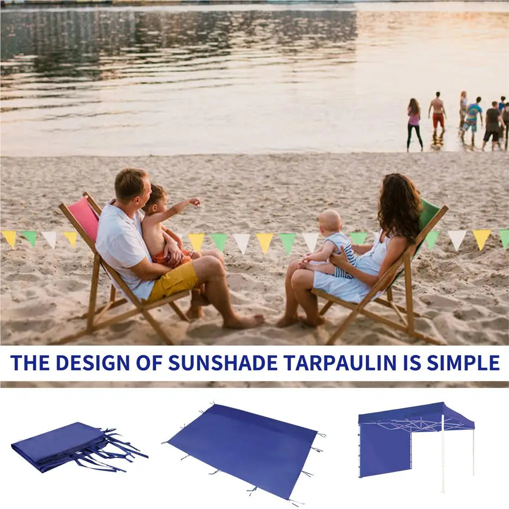 3x2m Foldable Pop Up Canopy Lightweight Instant Shelter Easy Installment Gazebo Tents Outdoor Coated Surface Shading Cloth