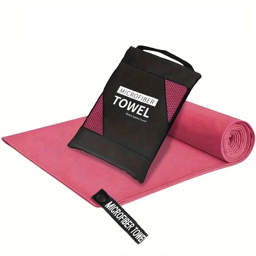 Quick-Drying Sports Towel Thick Sand Free Microfiber Towel Super Absorbent Soft Compact Beach Swim Travel Camping Towel 1pc