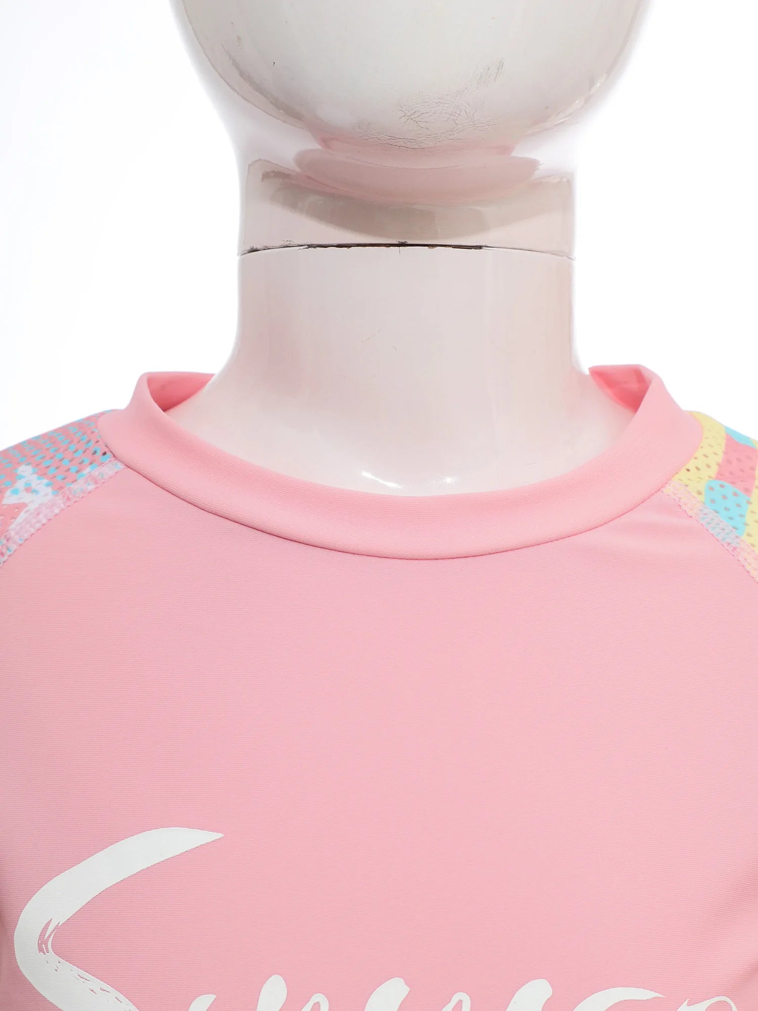 Kids Girls Swimsuit Rash Guard 3Pcs Sunsuit Outfit Long Sleeve Floral Tops Shorts Legging Child Sun Protection Pool Swimwear Set