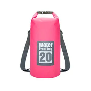 5L/10L/15L/20L/30L Outdoor Sport PVC Waterproof Storage Dry Bag For Canoe Kayak Rafting  Swimming Travel Kit Sack Backpack