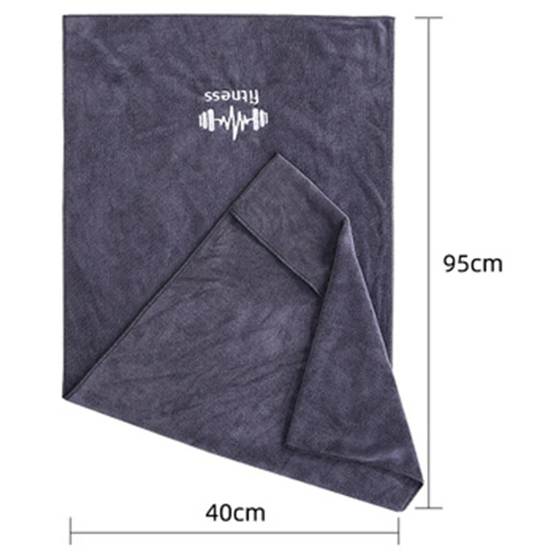 Microfiber Fast Drying Cooling Towel Beach Running Body Non-slip Sports Sweat Gym Yoga Exercise Swimming Fitness Towel 40*95cm