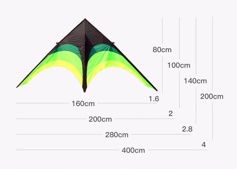 Giant delta kites light breezes fly Weifang's new adult outdoor toy flying professional kite kitesurf kite flies Air bounce fun