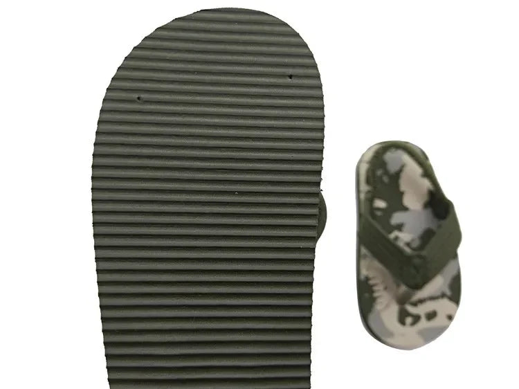 New Summer Children Beach Shoes Toddler Boy House Slippers Anti-slip Flip Flops Outdoor Sandals Kids Cartoon Water Shoes for Boy