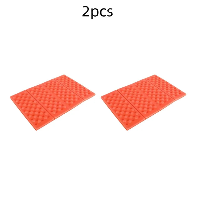 Folding Camping Mat Seat Waterproof XPE Foam Seat Cushion Poatable Picnic Pad Beach Chair for Hiking Fishing Mountaineering