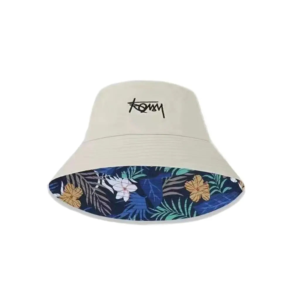 Men Women Summer Basin Cap Hip Hop Hat Double-sided Bucket Hat Graffiti Fishing Fisherman Hat Pattern Packable Sun Protection